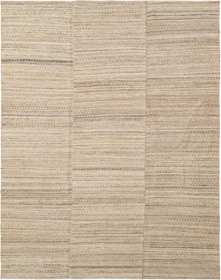 Detail image of 7' 10 x 10' Hand Knotted Marok Kilim Rug
