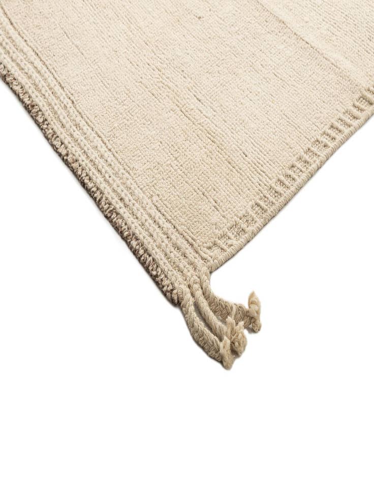 Detail image of 3' 1 x 12' 8 Hand Knotted Marok Kilim Rug