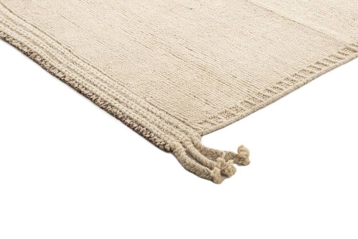 Detail image of 3' 1 x 12' 8 Hand Knotted Marok Kilim Rug