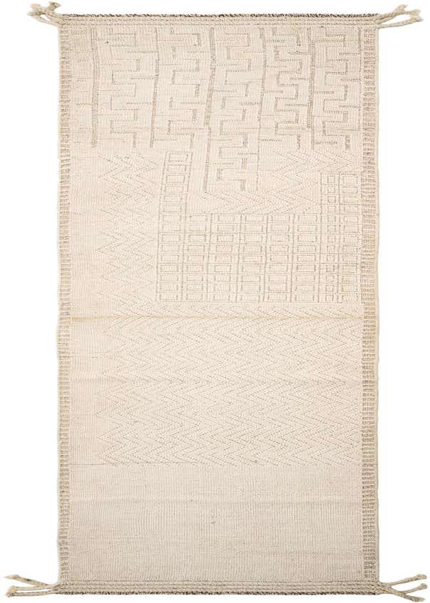 3' 1 x 12' 8 Hand Knotted Marok Kilim Rug