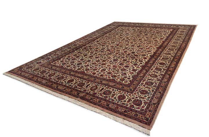 11' 7 x 17' 4 Mashad Wool Rug