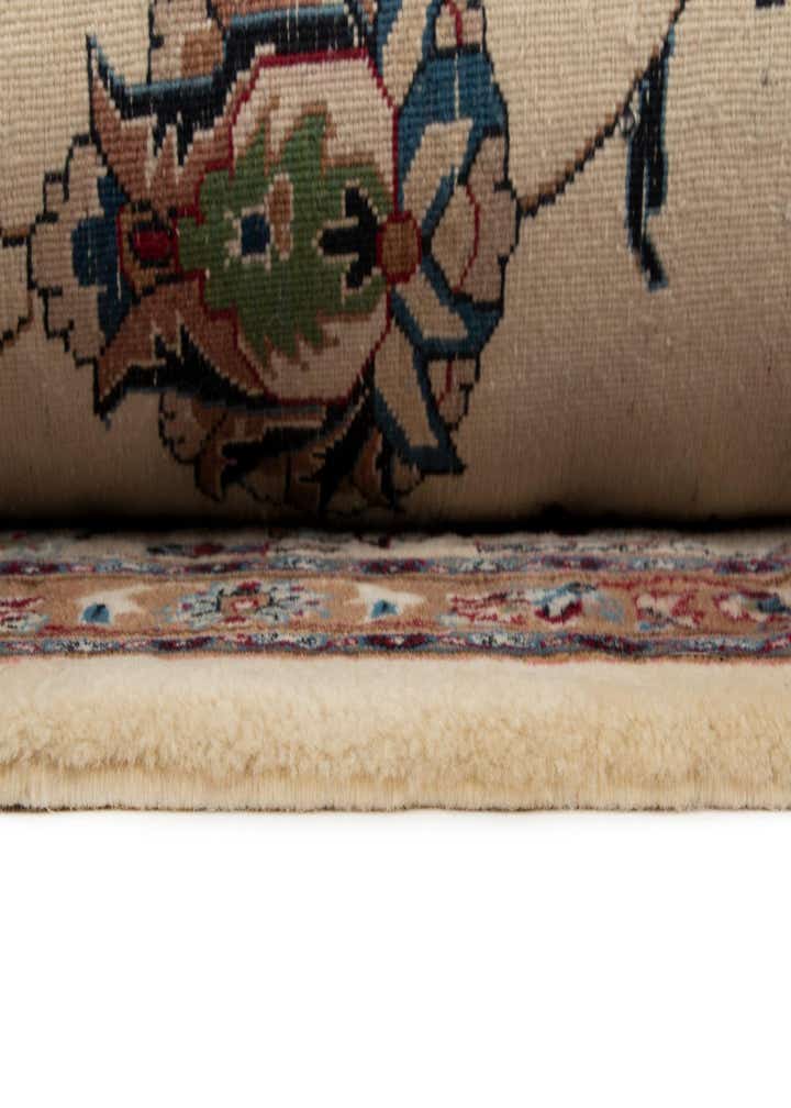 9' 9 x 13' 4 Hand Knotted Mashad Persian Wool Rug