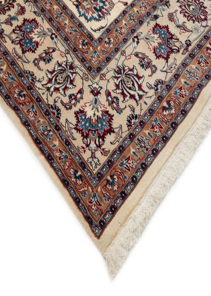 9' 9 x 13' 4 Hand Knotted Mashad Persian Wool Rug