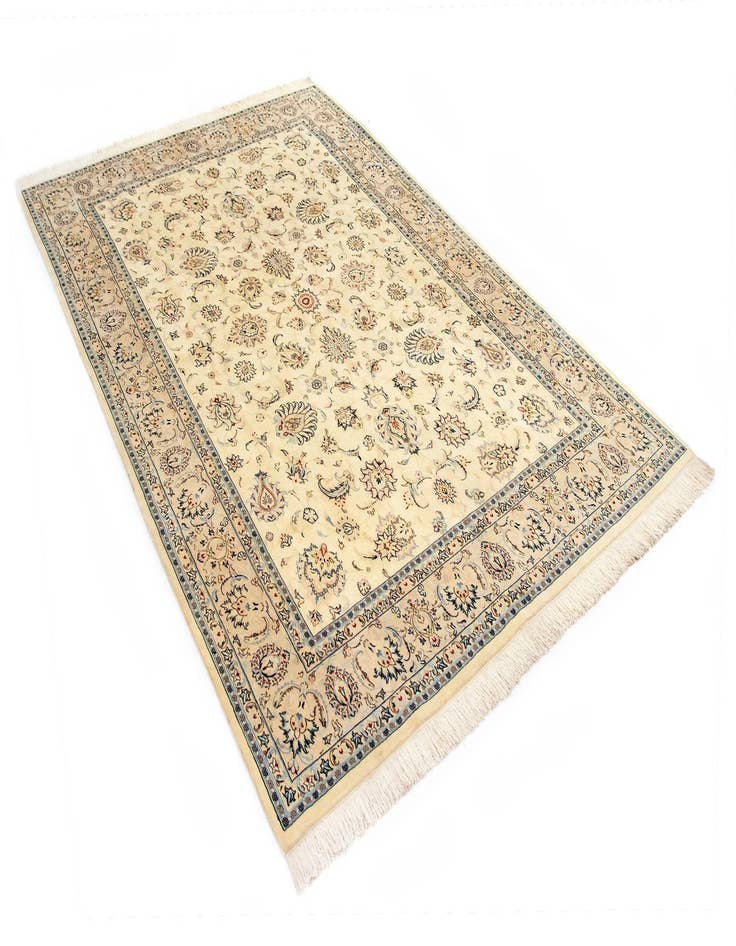 Detail image of 9' 10 x 13' 1 Hand Knotted Mashad Persian Rug