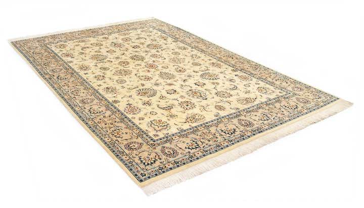 9' 10 x 13' 1 Hand Knotted Mashad Persian Rug