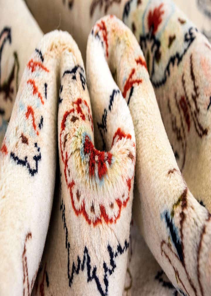 9' 10 x 13' 1 Hand Knotted Mashad Persian Rug