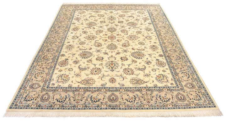 9' 10 x 13' 1 Hand Knotted Mashad Persian Rug