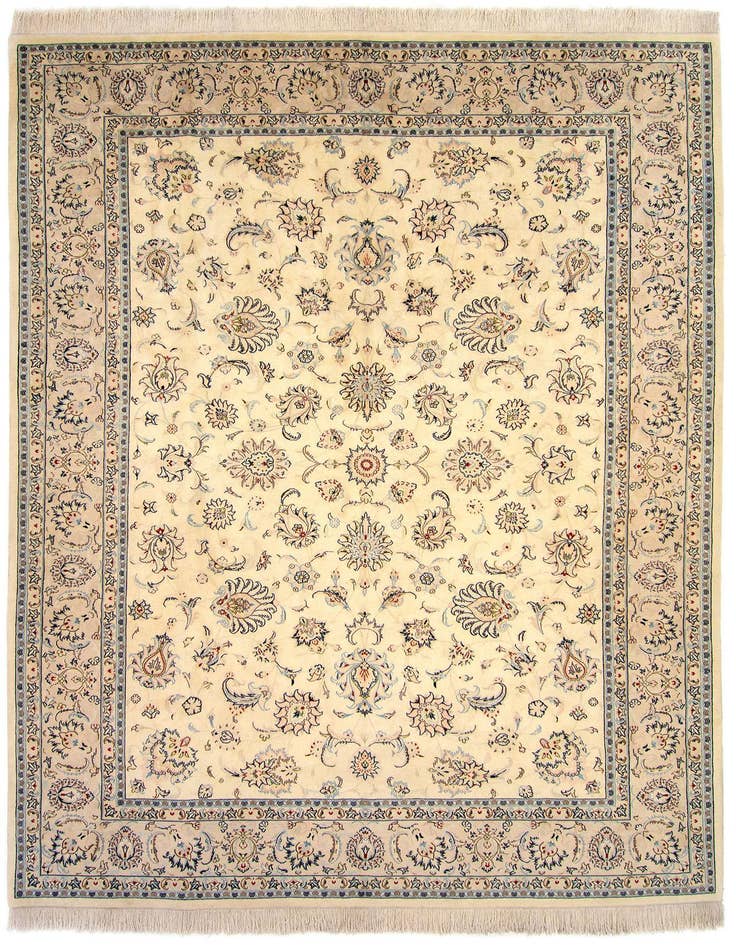 Detail image of 9' 10 x 13' 1 Hand Knotted Mashad Persian Rug