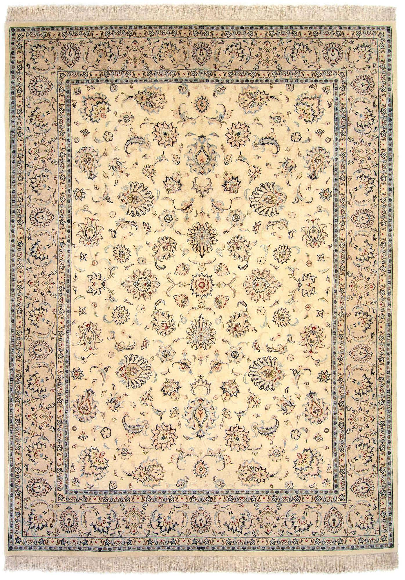 9' 10 x 13' 1 Hand Knotted Mashad Persian Rug
