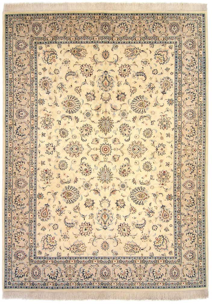 9' 10 x 13' 1 Hand Knotted Mashad Persian Rug