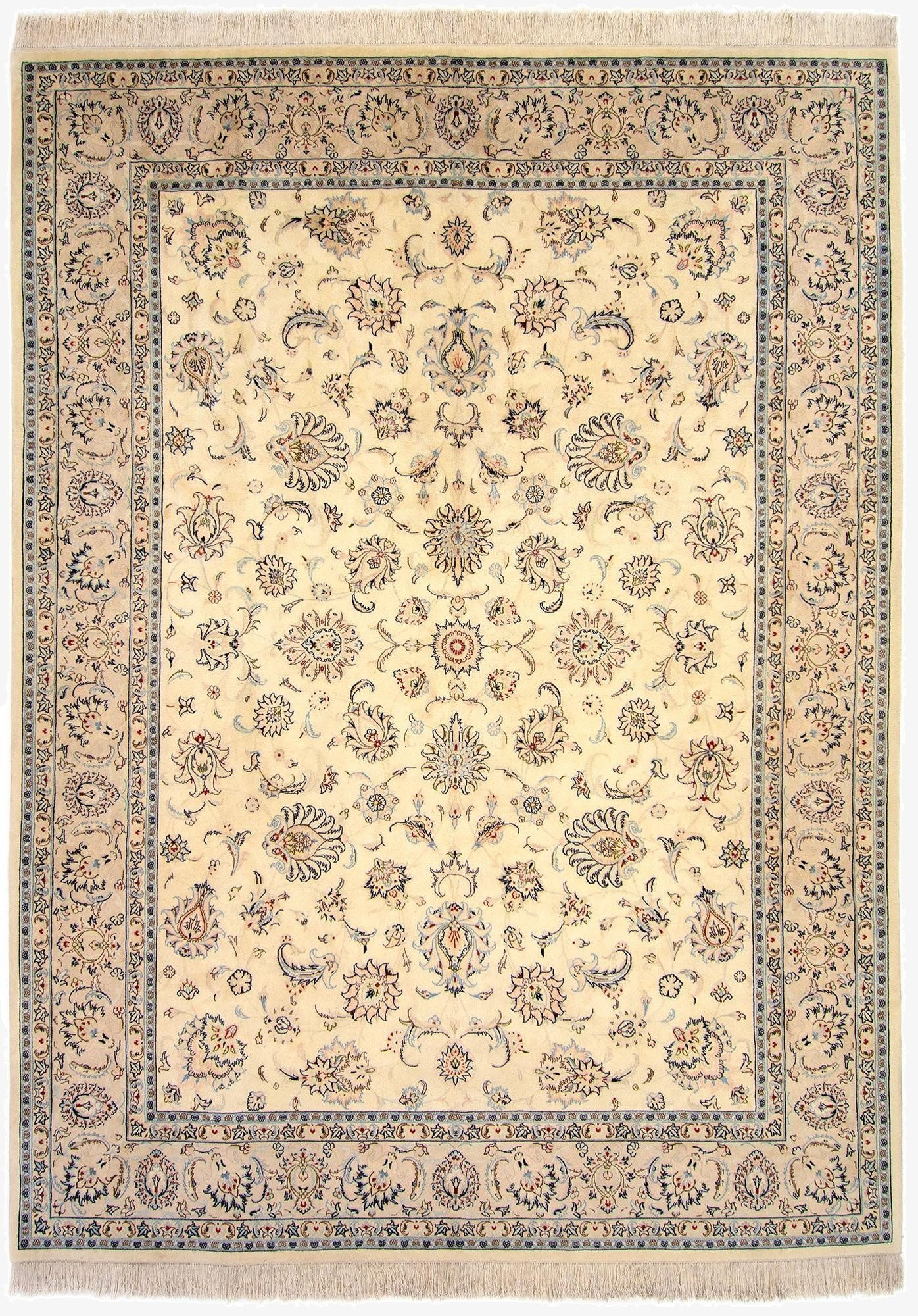 9' 10 x 13' 1  Hand Knotted Mashad Persian Rug