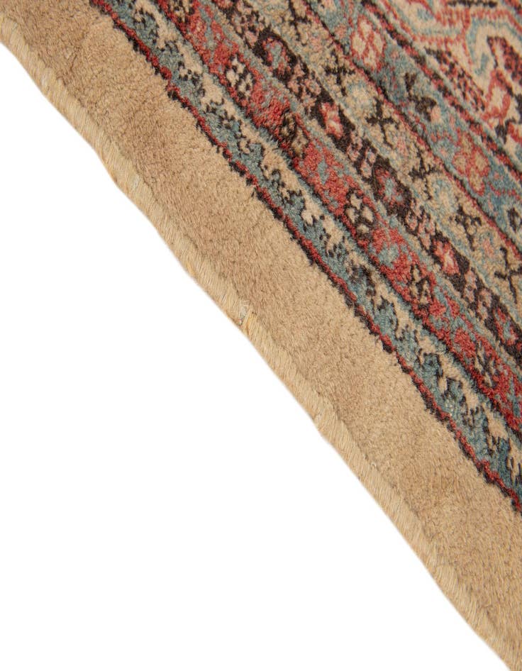 Detail image of 7' 5 x 10' 8 Hand Knotted Mir Wool Rug