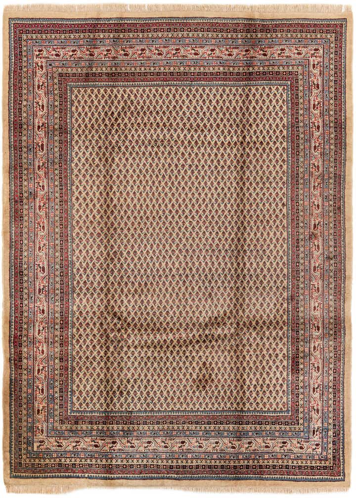 7' 5 x 10' 8 Hand Knotted Mir Wool Rug