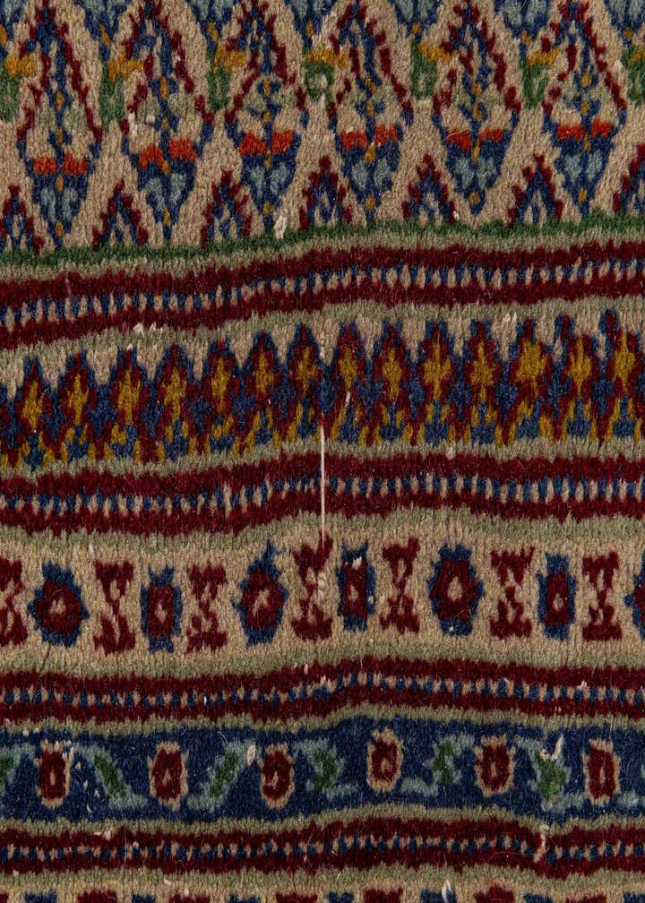 8' 1 x 11' 5 Hand Knotted Mir Wool Rug