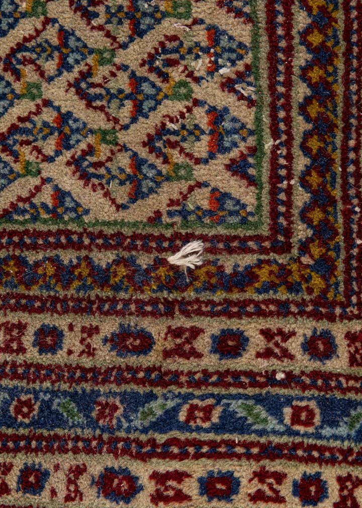 8' 1 x 11' 5 Hand Knotted Mir Wool Rug