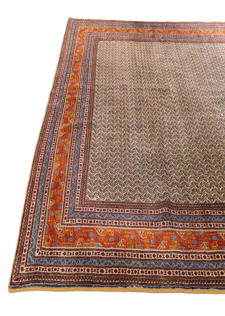 8' 1 x 11' 5 Hand Knotted Mir Wool Rug