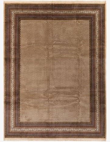 9' 11 x 13' 1 Hand Knotted Mir Oriental Wool Rug