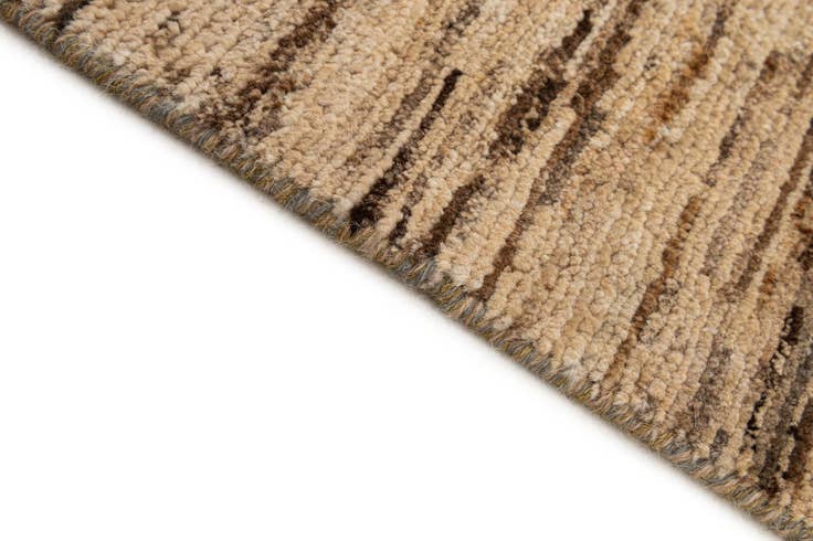 Detail image of 6' 4 x 9' 3 Hand Knotted Modern Ziegler Wool Rug