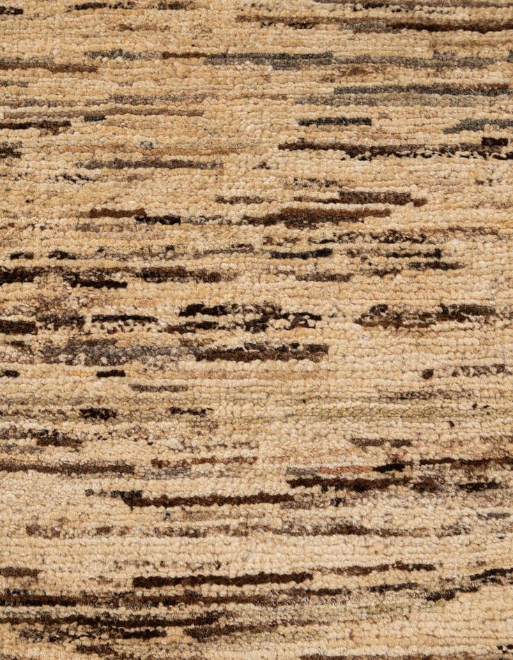 Detail image of 6' 4 x 9' 3  Hand Knotted Modern Ziegler Wool Rug