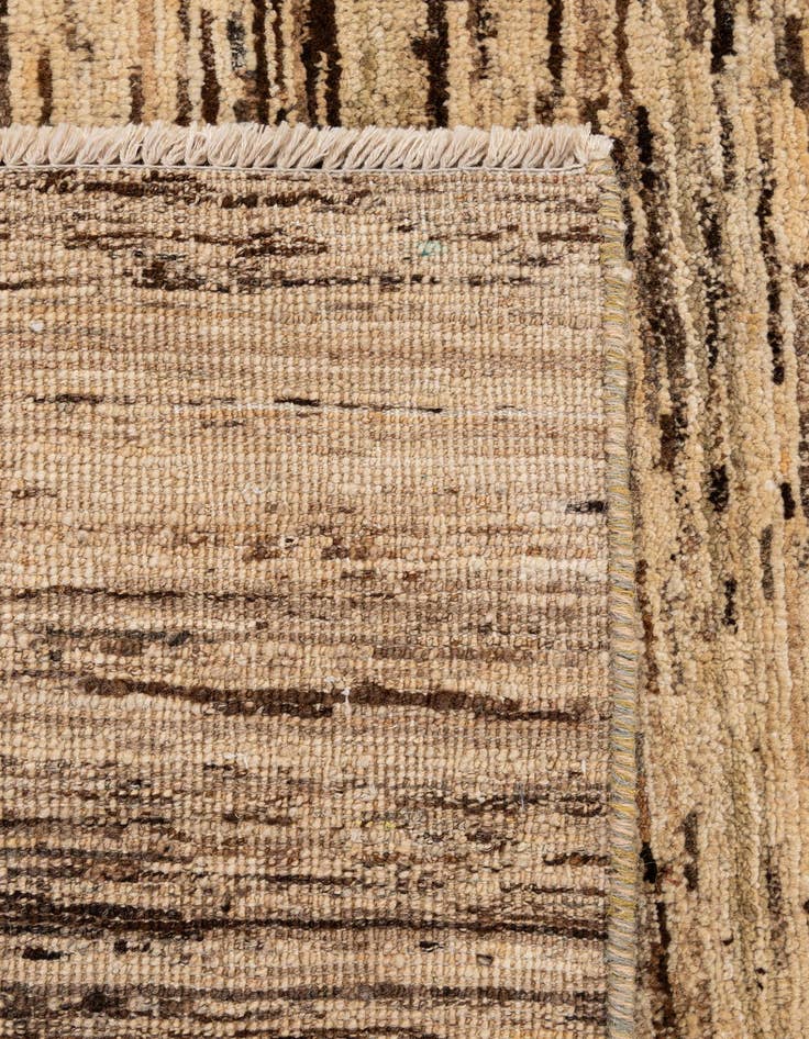 Detail image of 6' 4 x 9' 3  Hand Knotted Modern Ziegler Wool Rug