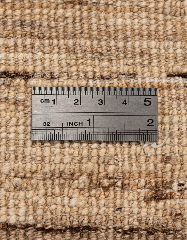 Detail image of 6' 4 x 9' 3  Hand Knotted Modern Ziegler Wool Rug