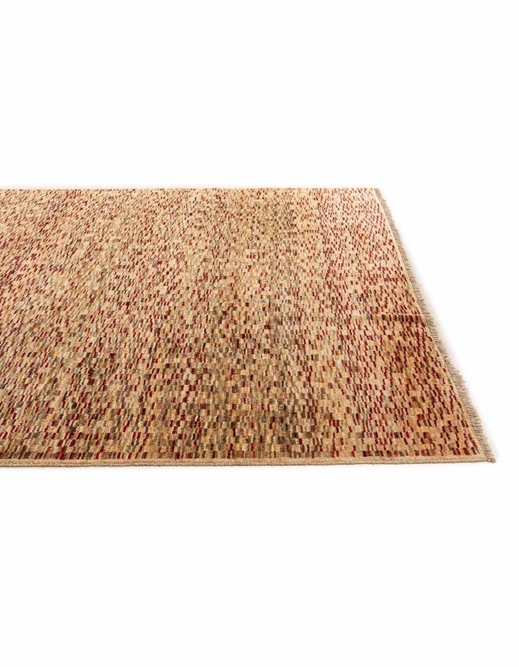 Detail image of 7' 6 x 9' 2  Hand Knotted Modern Ziegler Wool Rug