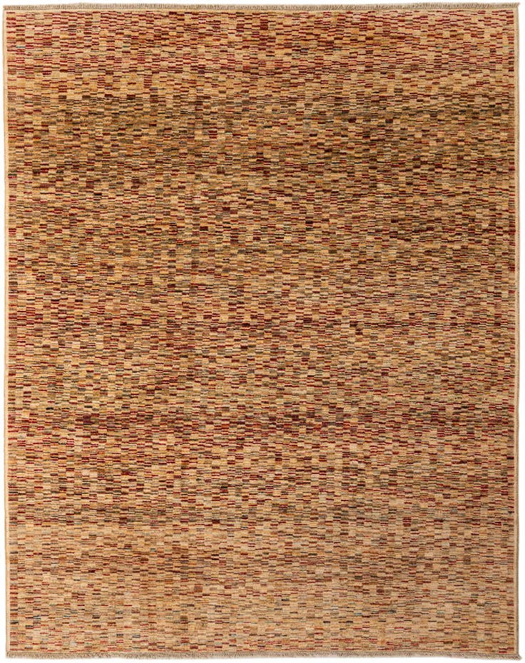 Detail image of 7' 6 x 9' 2 Hand Knotted Modern Ziegler Wool Rug