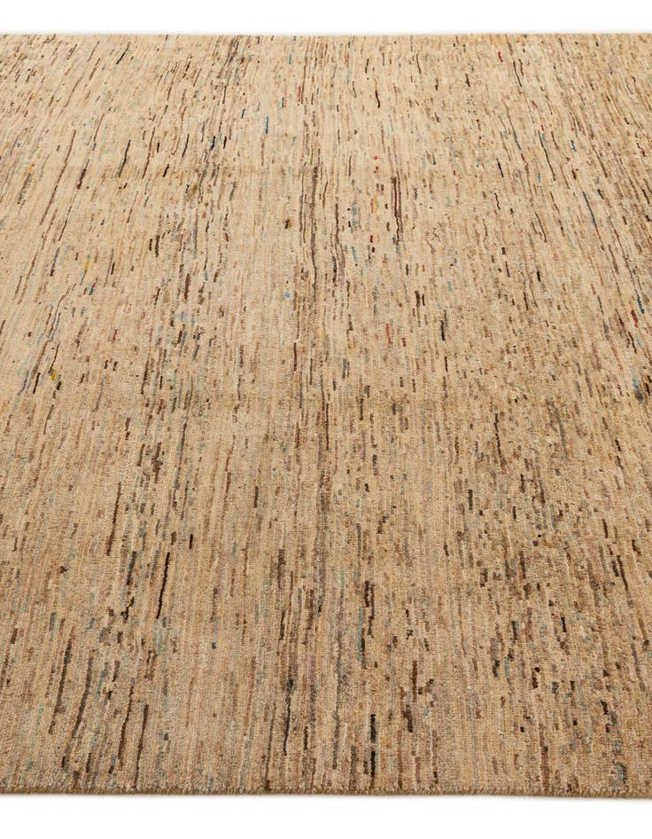 Detail image of 8' 1 x 9' 7  Hand Knotted Modern Ziegler Wool Rug