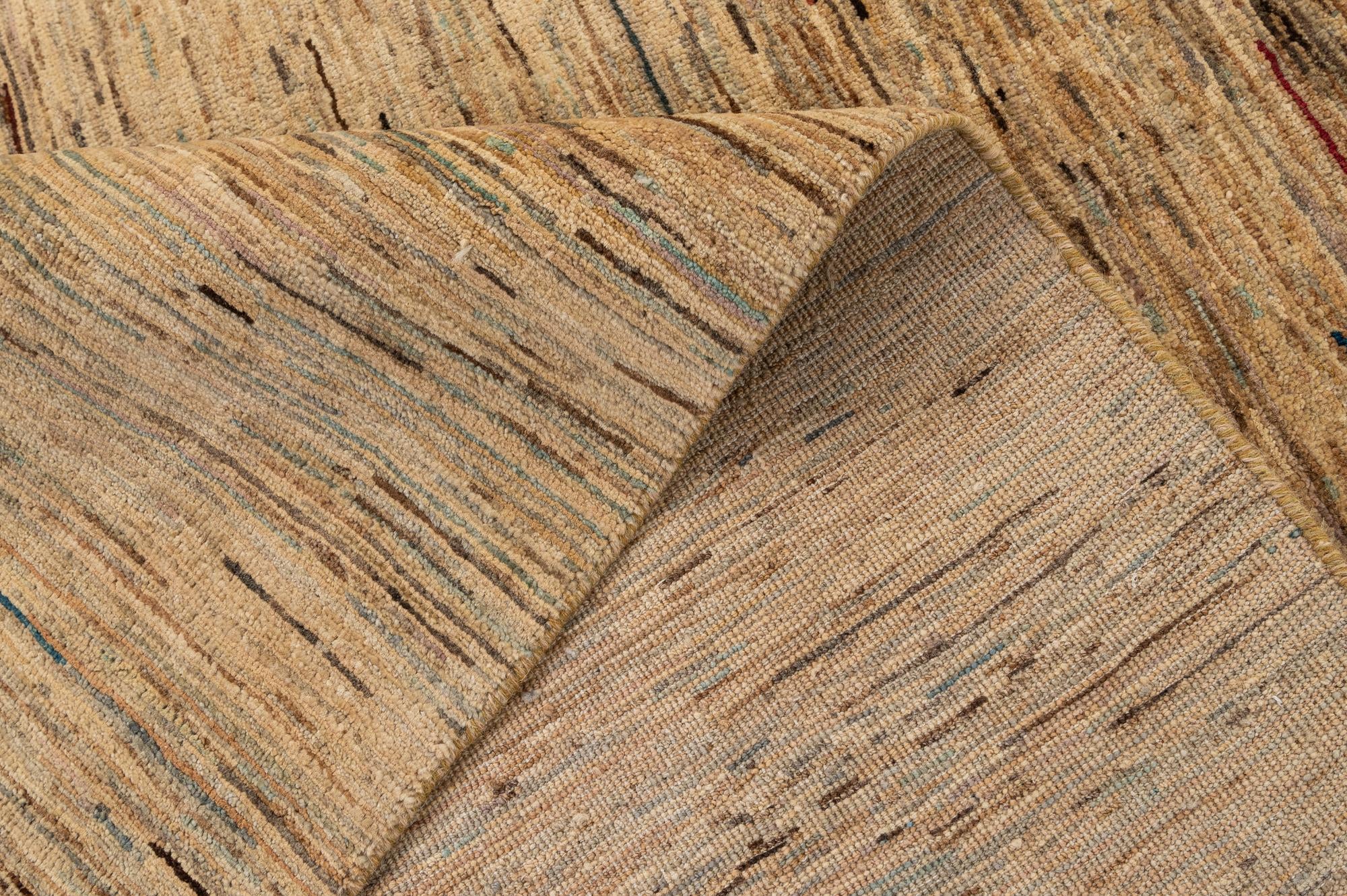 8' 1 x 9' 7 Hand Knotted Modern Ziegler Wool Rug