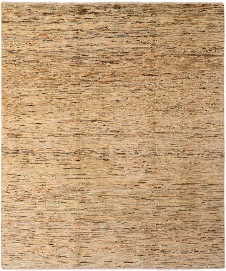 8' 1 x 9' 7 Hand Knotted Modern Ziegler Wool Rug