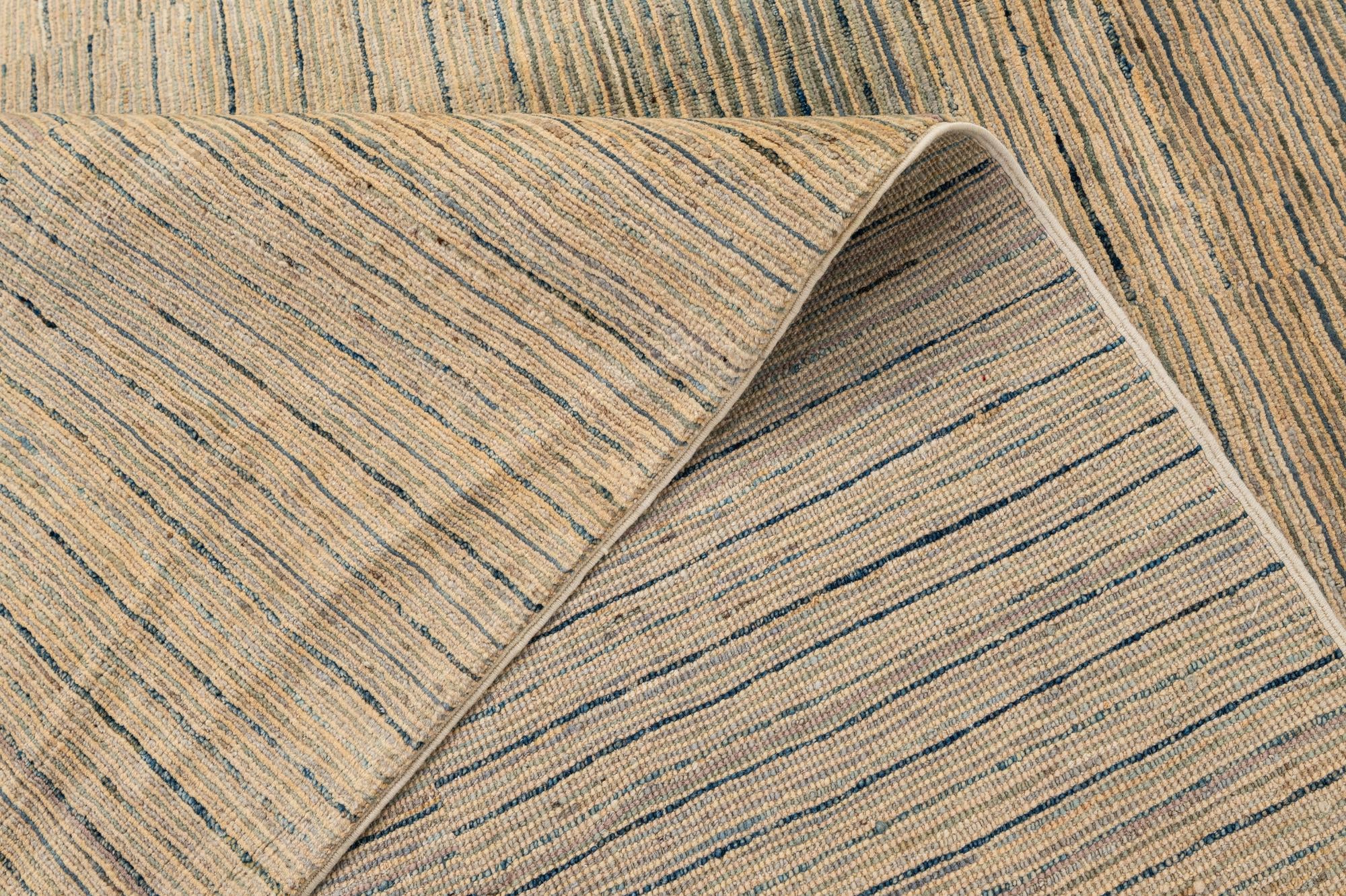 8' 7 x 11' 2 Hand Knotted Modern Ziegler Wool Rug