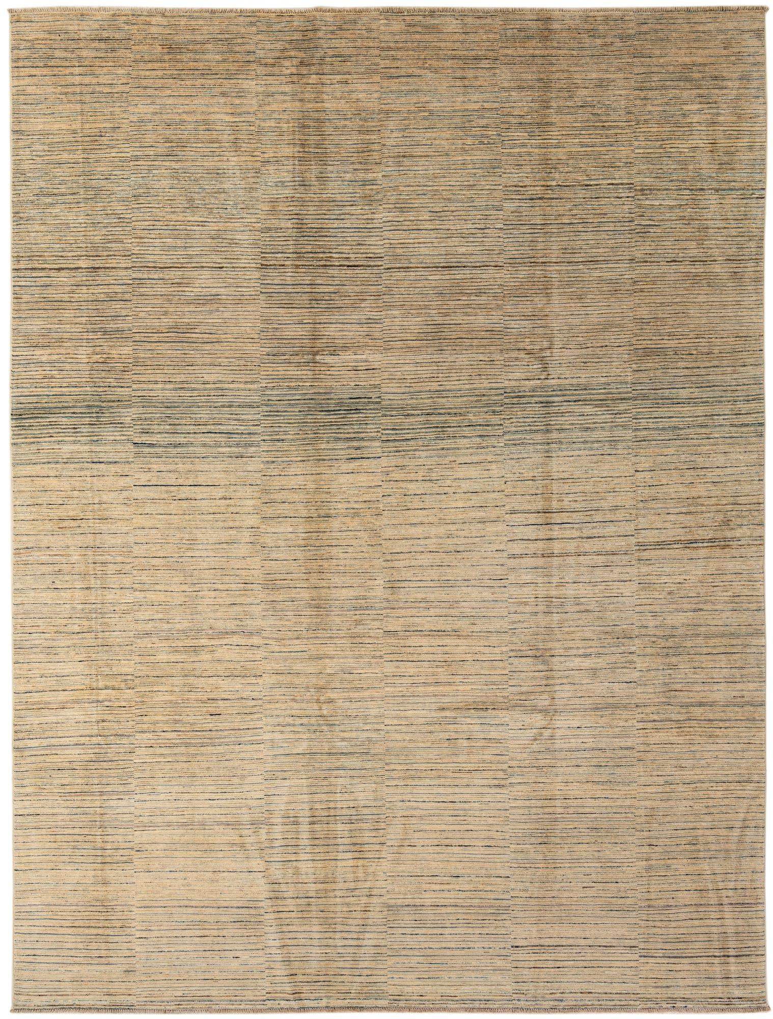 8' 7 x 11' 2 Hand Knotted Modern Ziegler Wool Rug