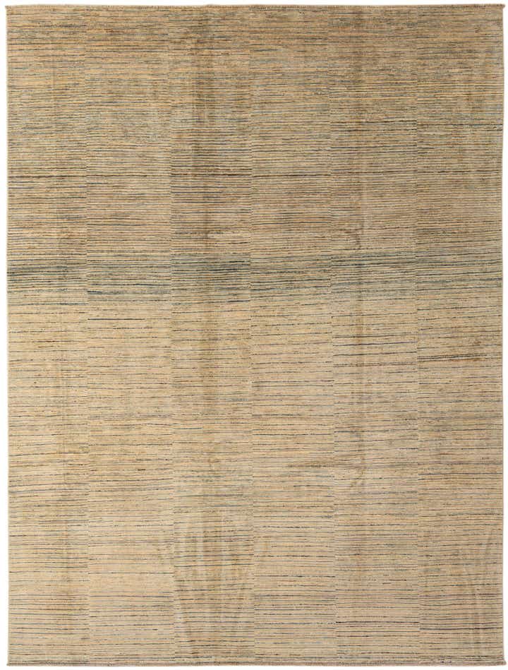 8' 7 x 11' 2 Hand Knotted Modern Ziegler Wool Rug