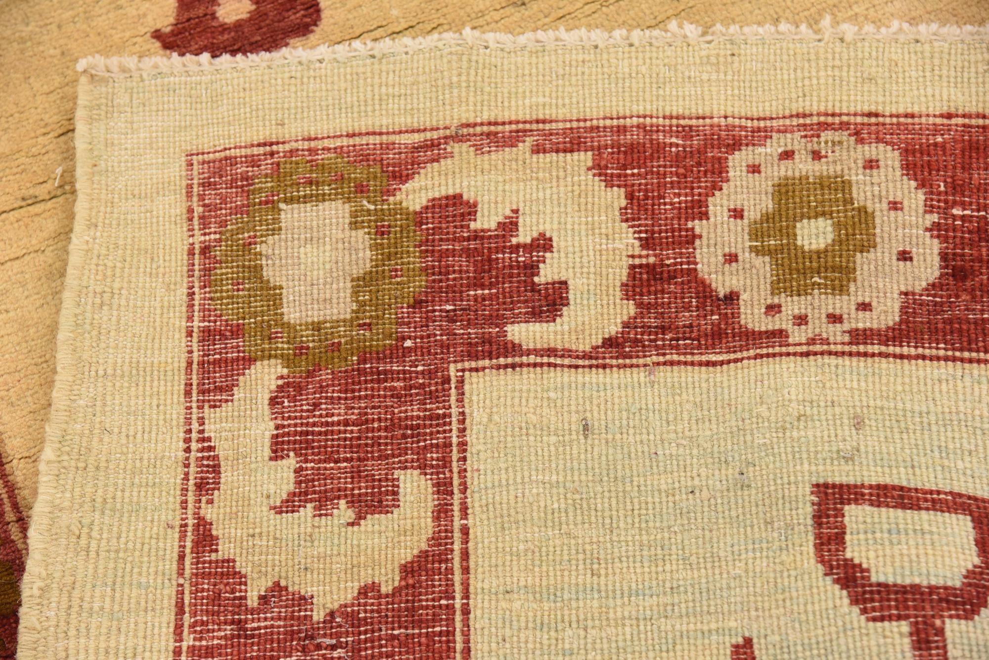3' 10 x 5' 9 Hand Knotted Modern Ziegler Oriental Rug