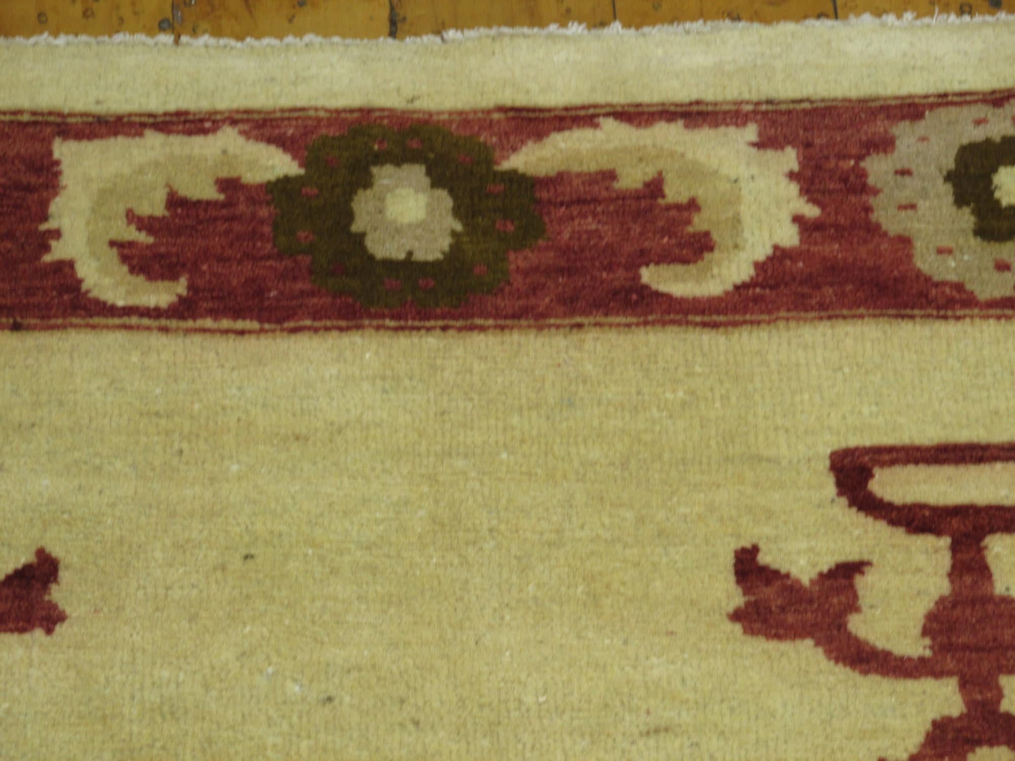 3' 10 x 5' 9 Hand Knotted Modern Ziegler Oriental Rug