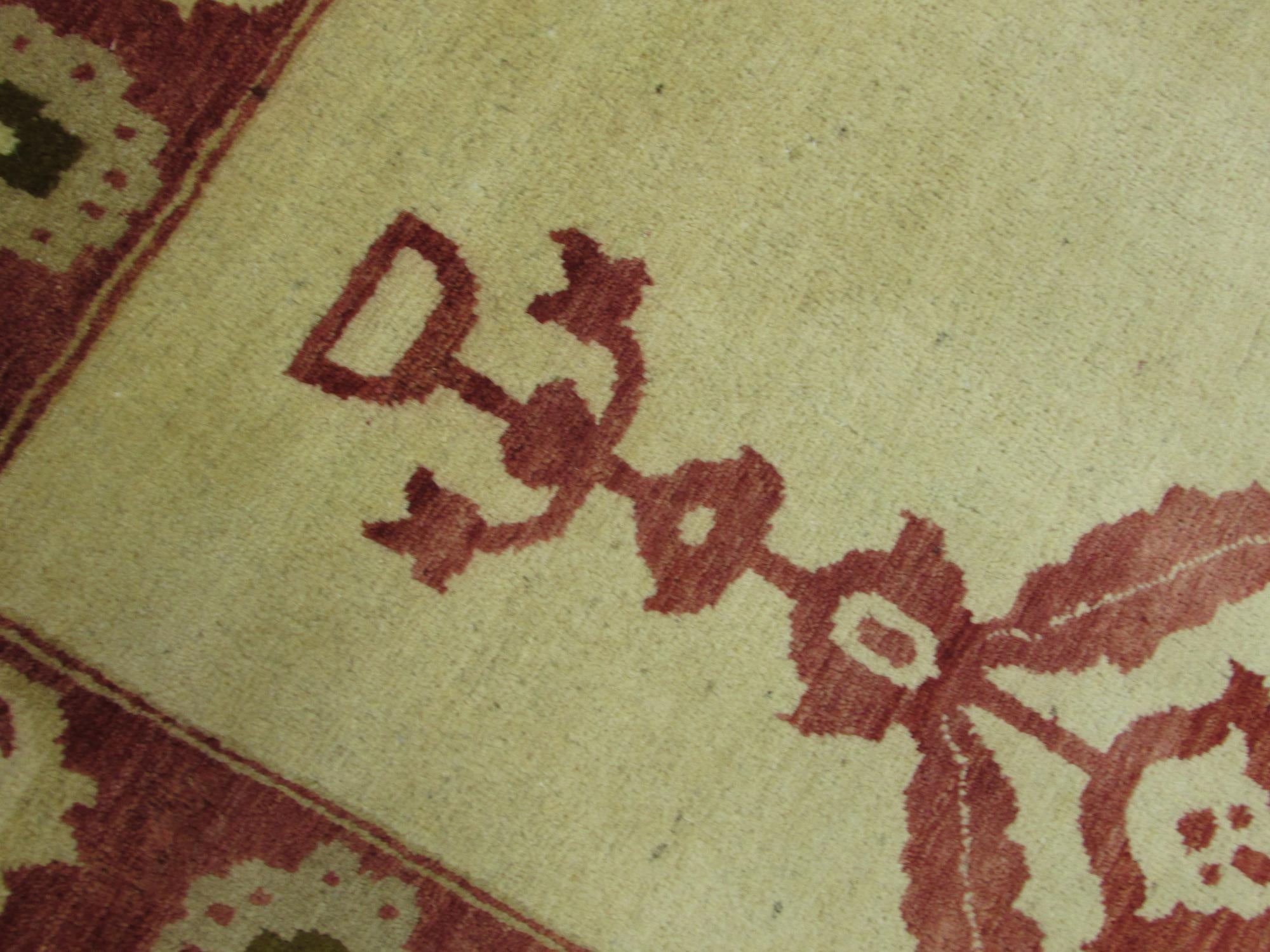 3' 10 x 5' 9 Hand Knotted Modern Ziegler Oriental Rug