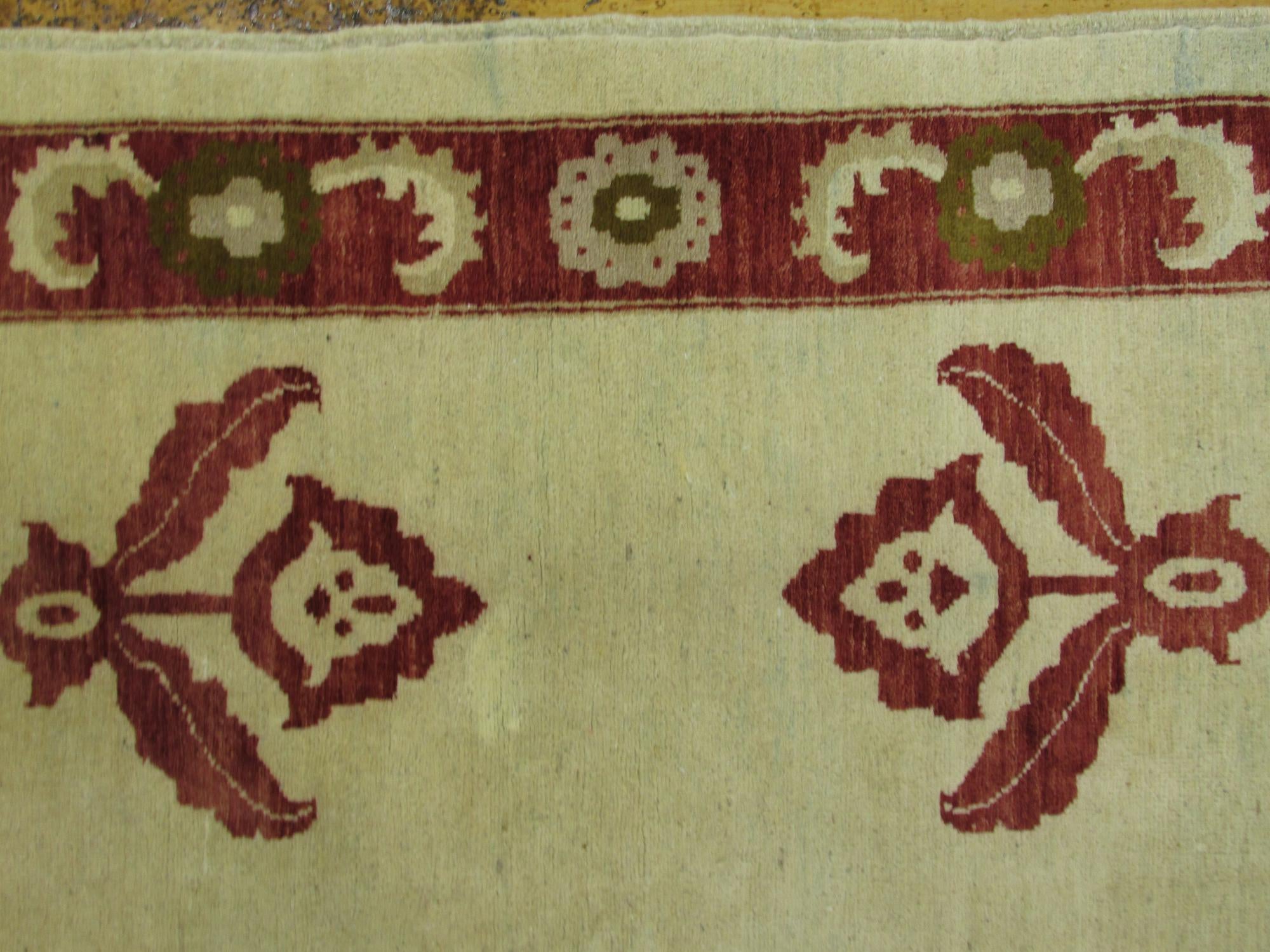 3' 10 x 5' 9 Hand Knotted Modern Ziegler Oriental Rug