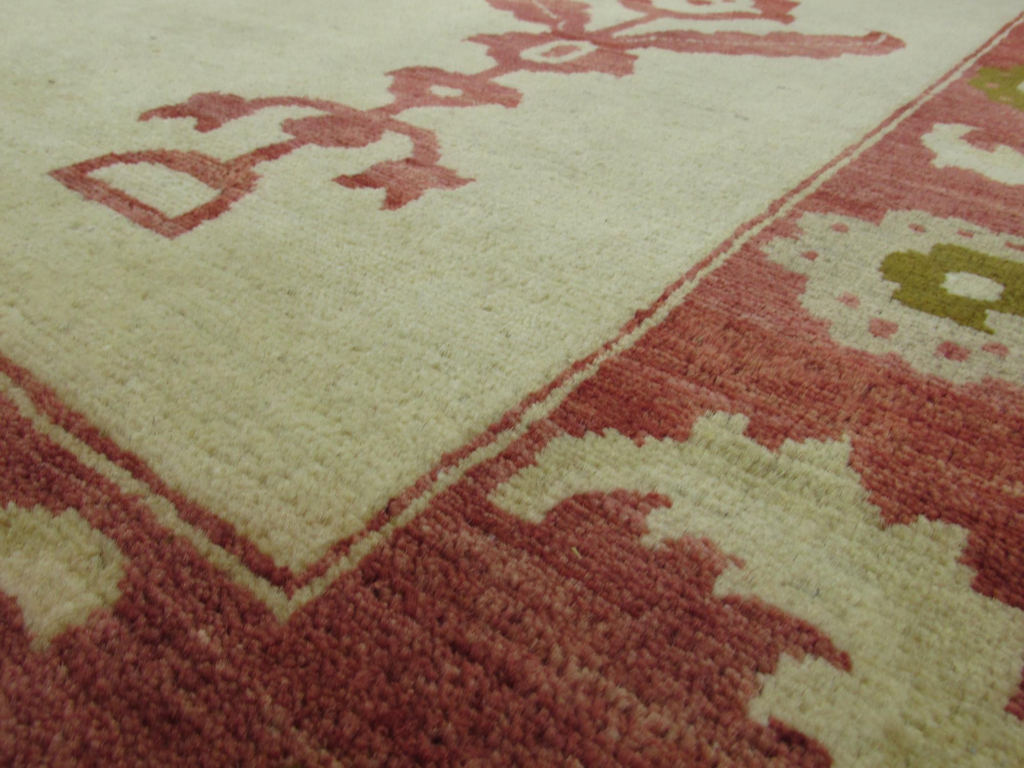 3' 10 x 5' 9 Hand Knotted Modern Ziegler Oriental Rug