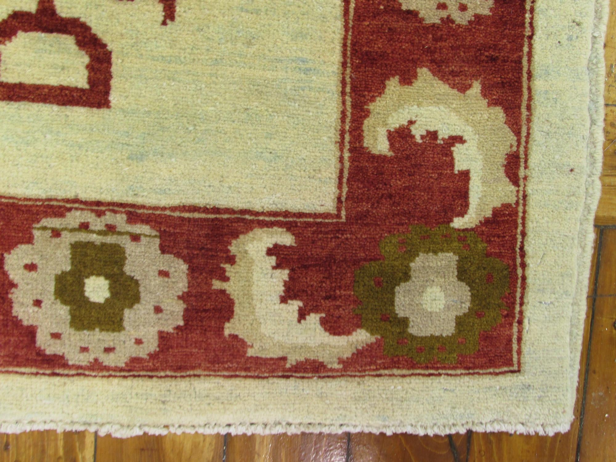 3' 10 x 5' 9 Hand Knotted Modern Ziegler Oriental Rug