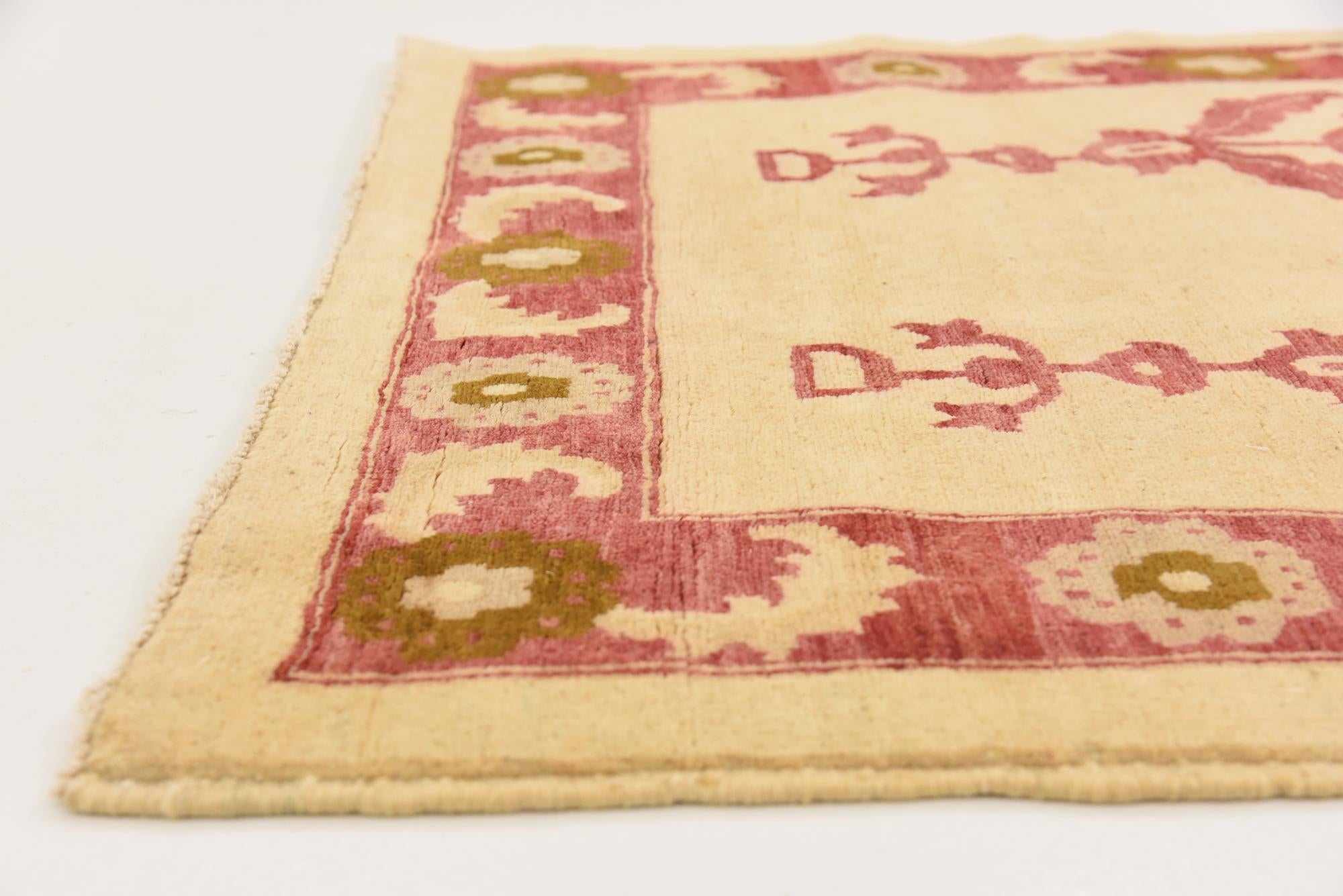 3' 10 x 5' 9 Hand Knotted Modern Ziegler Oriental Rug
