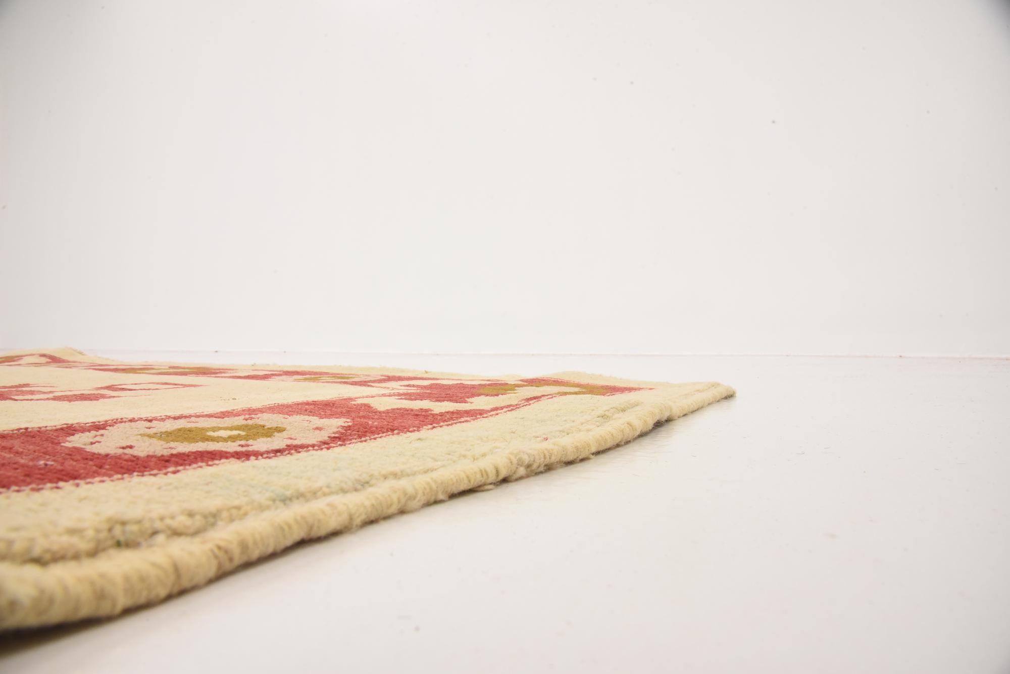 3' 10 x 5' 9 Hand Knotted Modern Ziegler Oriental Rug