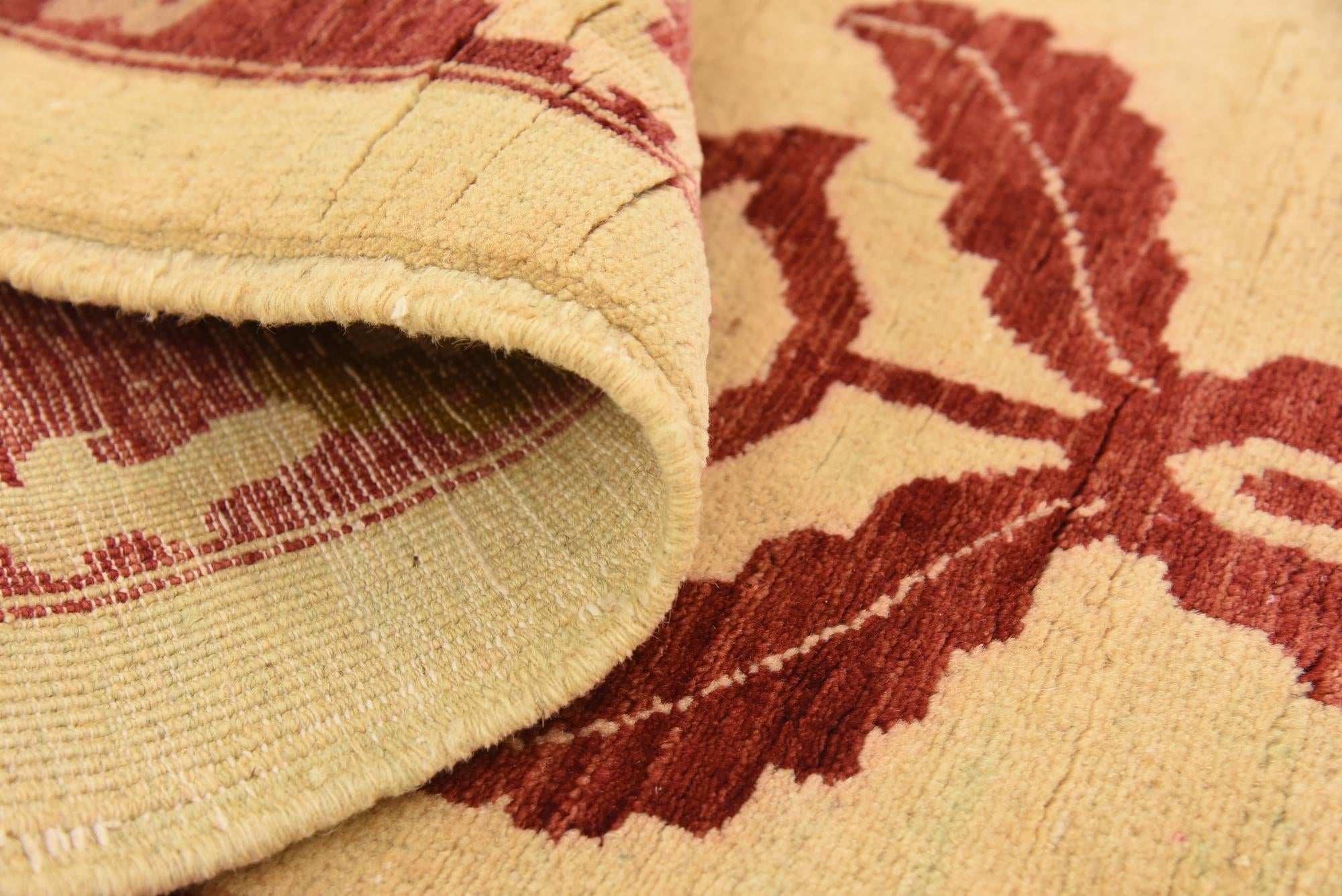 3' 10 x 5' 9 Hand Knotted Modern Ziegler Oriental Rug