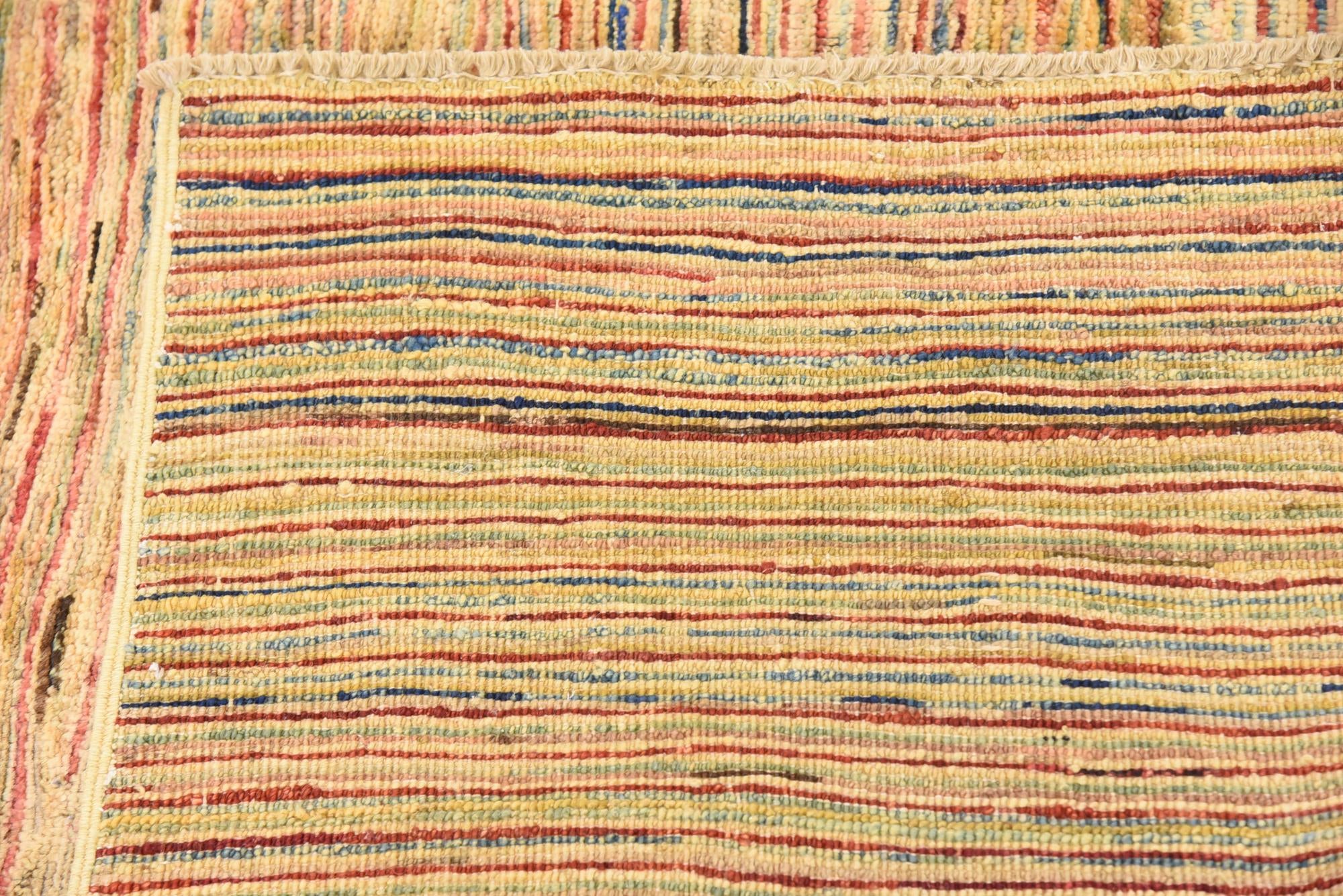 3' 8 x 5' 5 Hand Knotted Modern Ziegler Oriental Rug