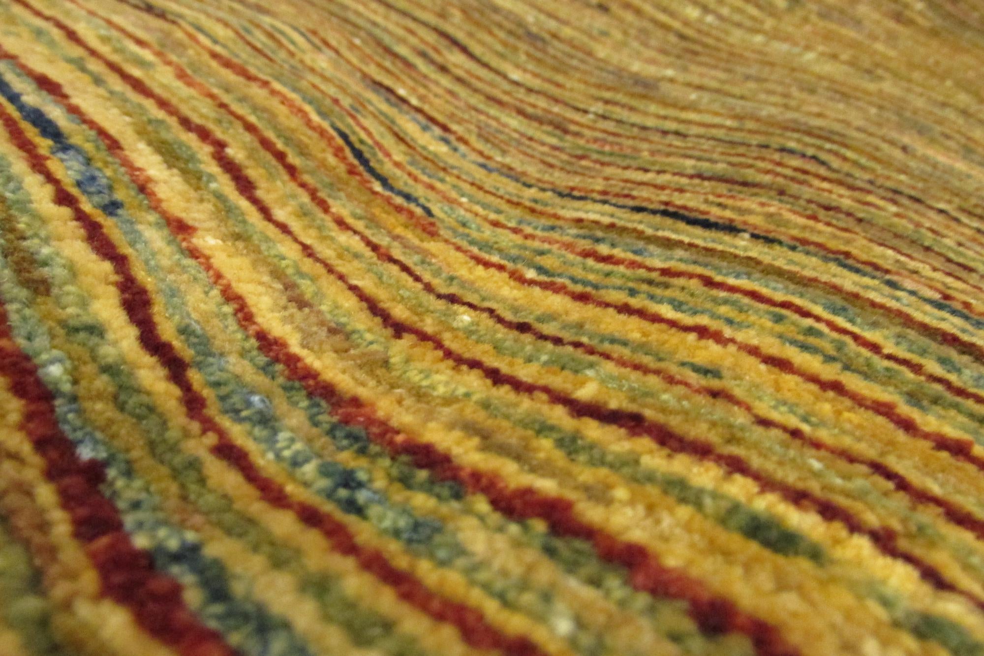 3' 8 x 5' 5 Hand Knotted Modern Ziegler Oriental Rug