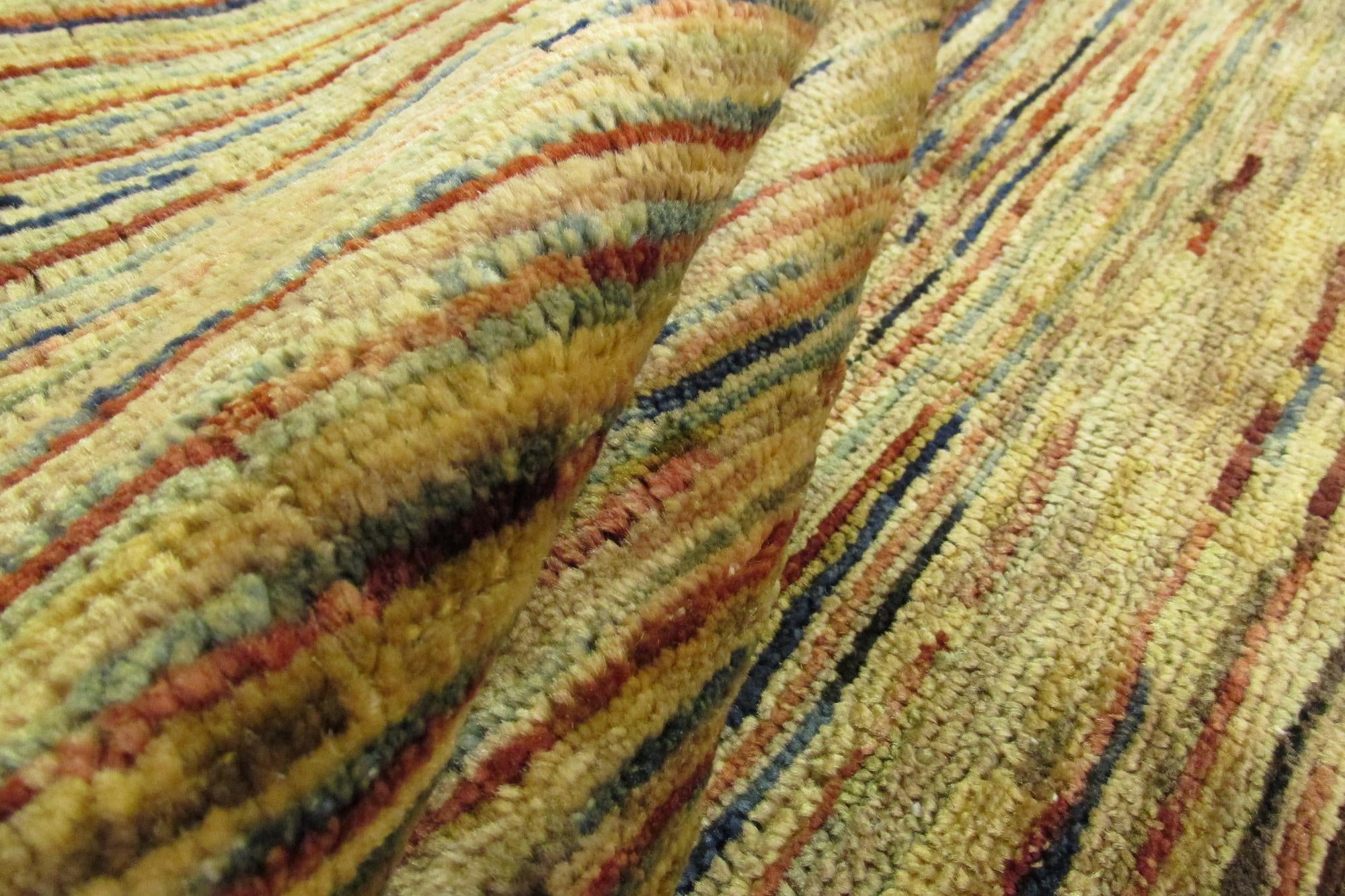 3' 8 x 5' 5 Hand Knotted Modern Ziegler Oriental Rug