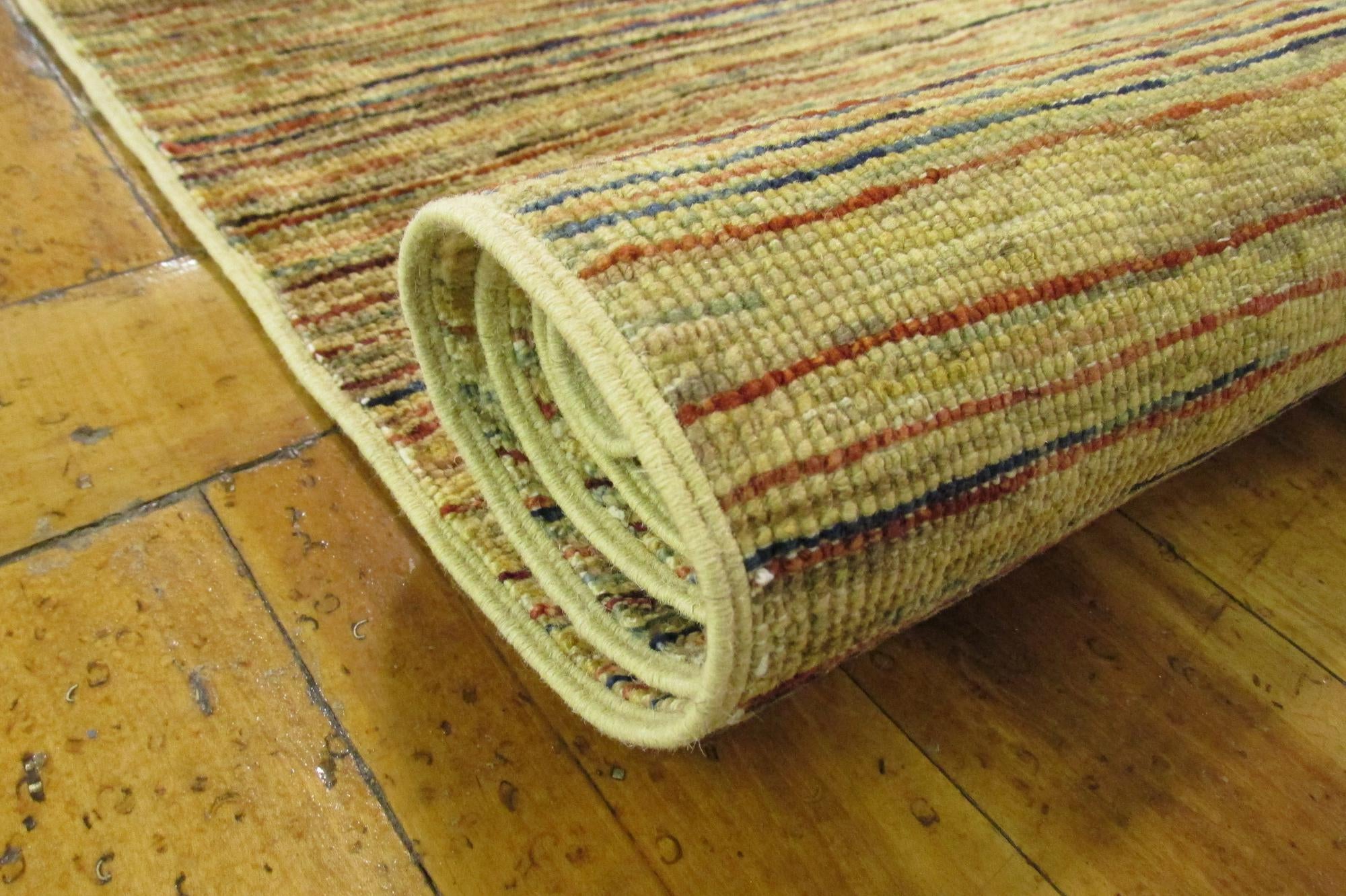 3' 8 x 5' 5 Hand Knotted Modern Ziegler Oriental Rug