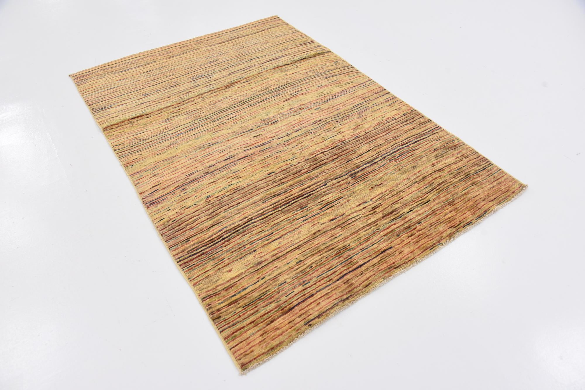 3' 8 x 5' 5 Hand Knotted Modern Ziegler Oriental Rug