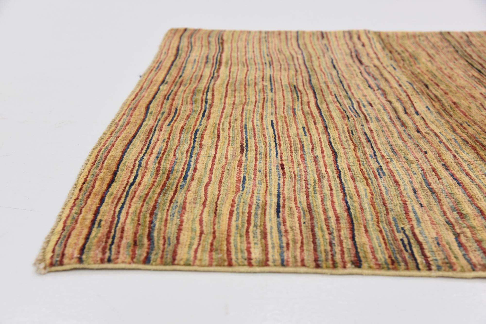 3' 8 x 5' 5 Hand Knotted Modern Ziegler Oriental Rug