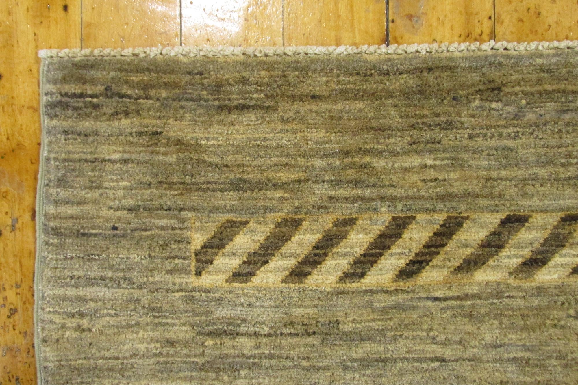 3' 11 x 5' 10 Hand Knotted Modern Ziegler Oriental Rug