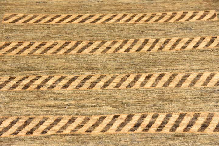 3' 11 x 5' 10 Hand Knotted Modern Ziegler Oriental Rug